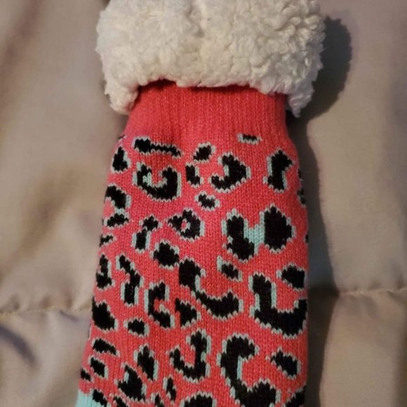 Womens Warm Fluffy Winter Slipper Socks With Grips Size One Size Fits All - Picture 4 of 4